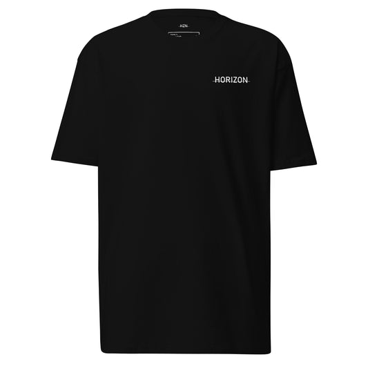 Men's HORIZON Black T-Shirt