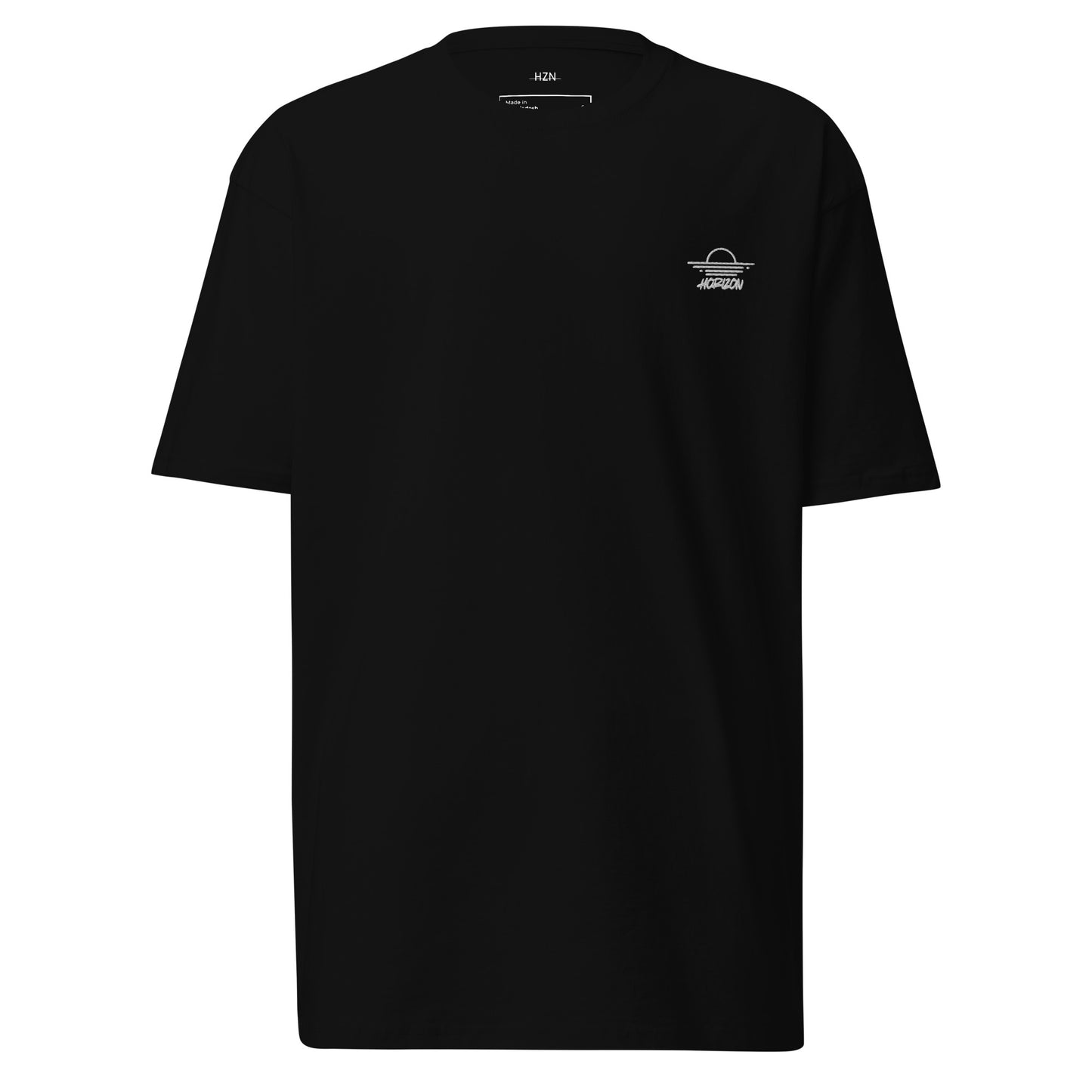 Men's Sunset Lines Black T-Shirt