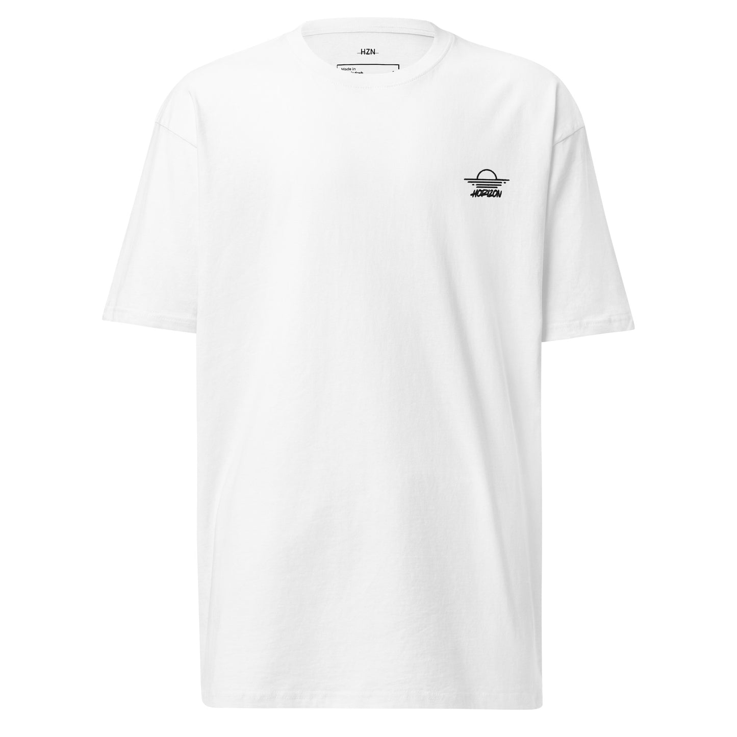 Men's Sunset Lines White T-Shirt