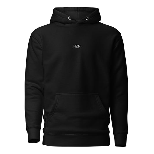 Men's HZN Black Hoodie