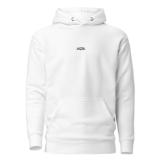 Men's HZN White Hoodie