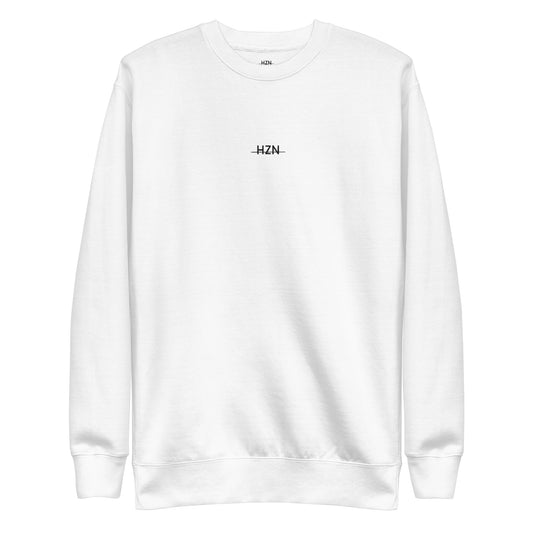 Women's HZN White Sweatshirt